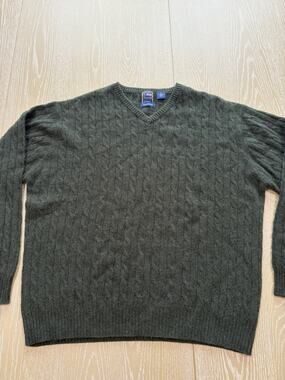 T Harris London Pure Cashmere Sweater Men’s Size XL